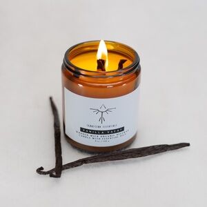 Vanilla Vacay Organic Beeswax Candle